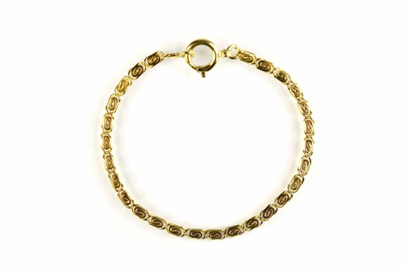 Starožitný zlatý náramek, 5,58 g