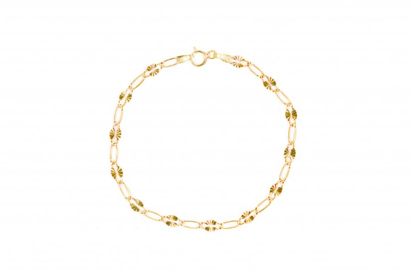 Zlatý náramek, 1,54 g