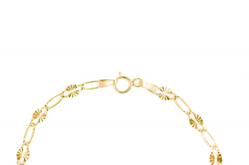 Zlatý náramek, 1,54 g