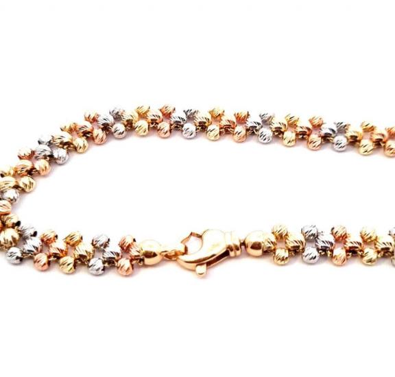 Zlatý náramek, 7,05 g