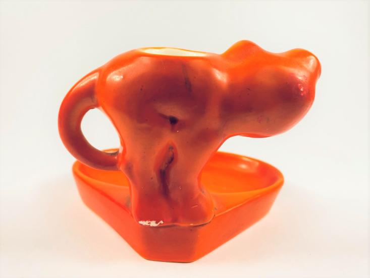 Art deco popelník pejsek