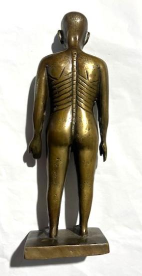 Akupunkturní model bronz- Čína