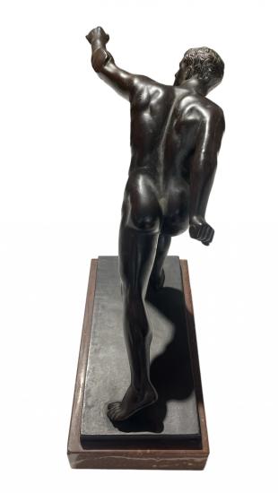 Bronzová plastika- Gladiátor Borghese