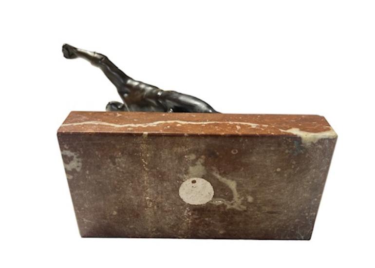 Bronzová plastika- Gladiátor Borghese