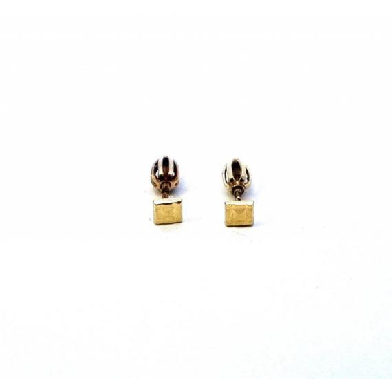 Zlaté náušnice, šroubek