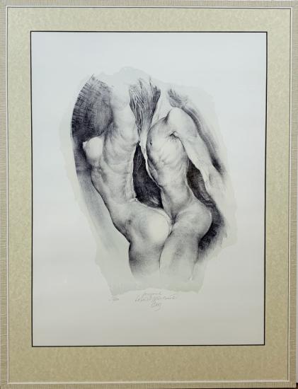 Intimní chvilka 2, 28 x 38 cm