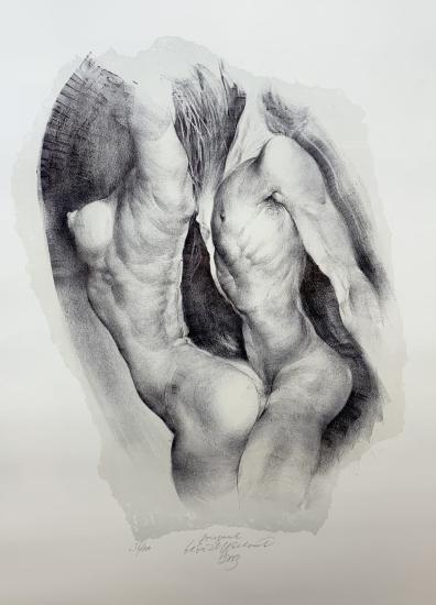 Intimní chvilka 2, 28 x 38 cm