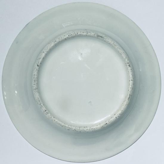 Porcelánový hrníček s podšálkem - modrý