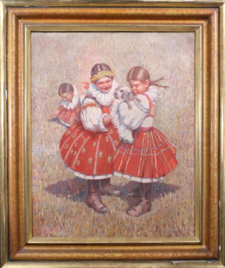 Mladé krojačky s ovečkou