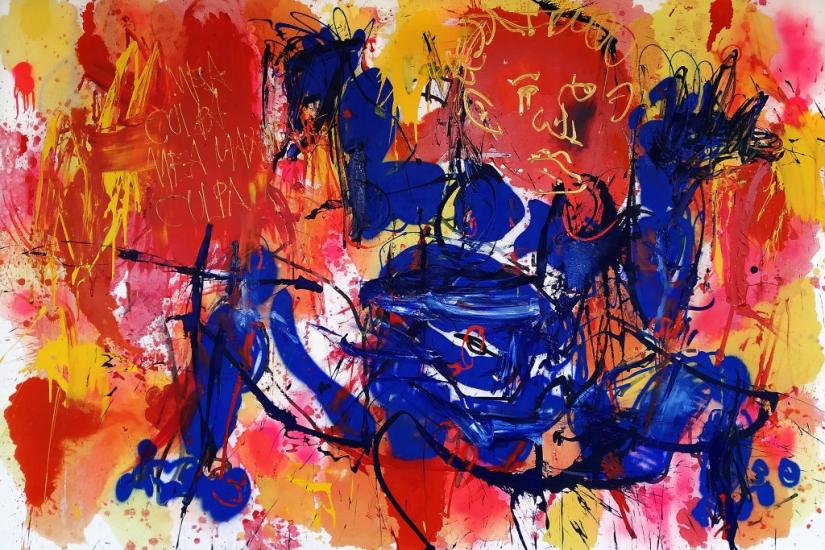 Nero Mea Culpa, 200 x 300 cm