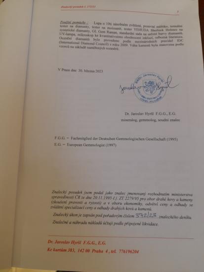 Starožitné zlaté náušnice s diamanty