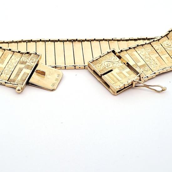 Starožitný zlatý náramek, 16,72 g