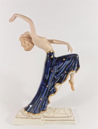 Porcelánová soška - tanečnice