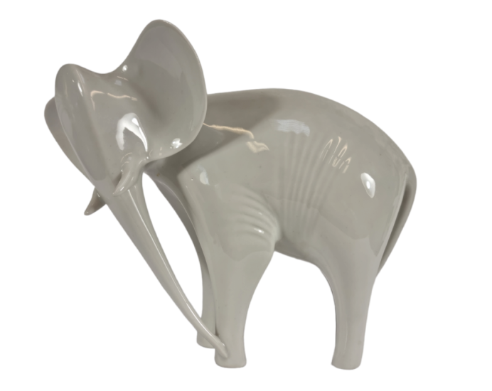 Porcelánová soška slon - styl Brusel