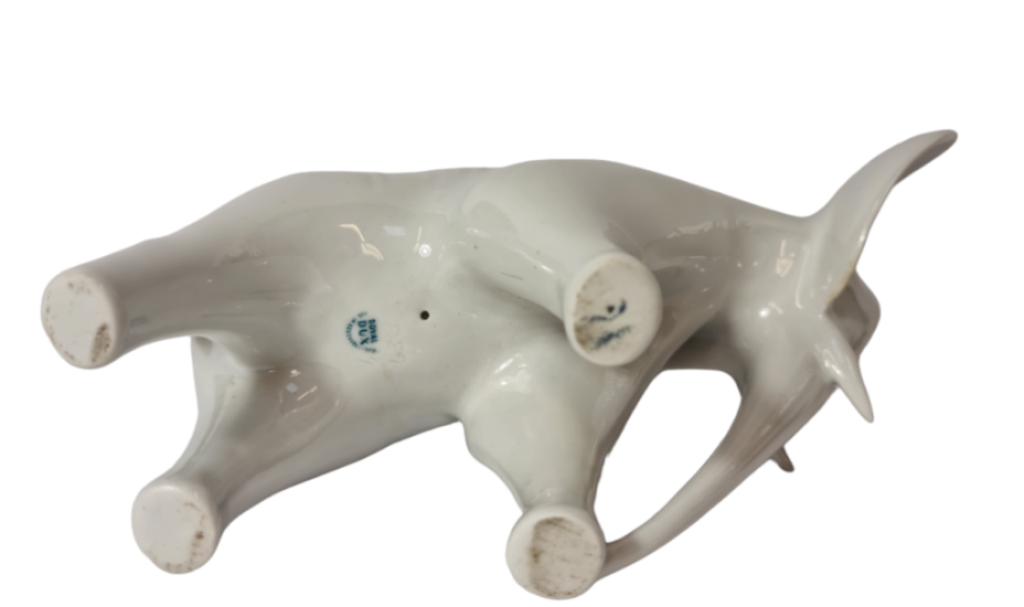 Porcelánová soška slon - styl Brusel
