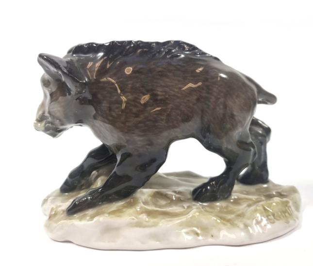 Porcelánová soška Rosenthal - divoké prase