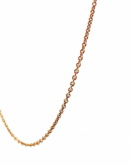 Řetízek z růžového zlata, 2,70 g