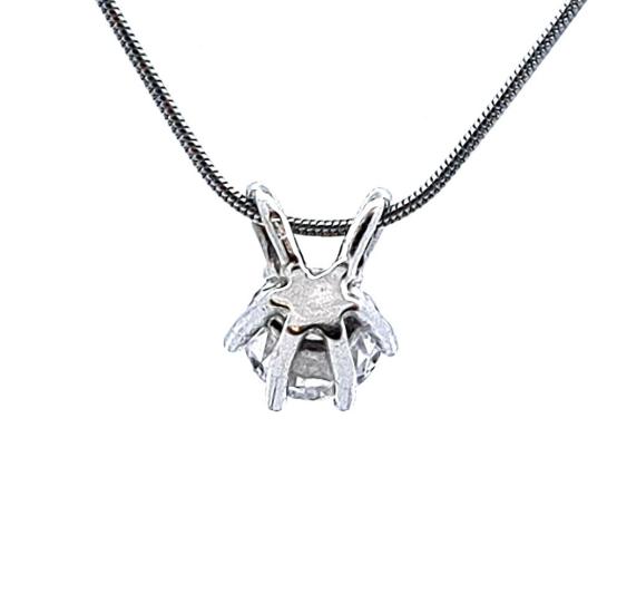 Zlatý přívěsek se zirkonem