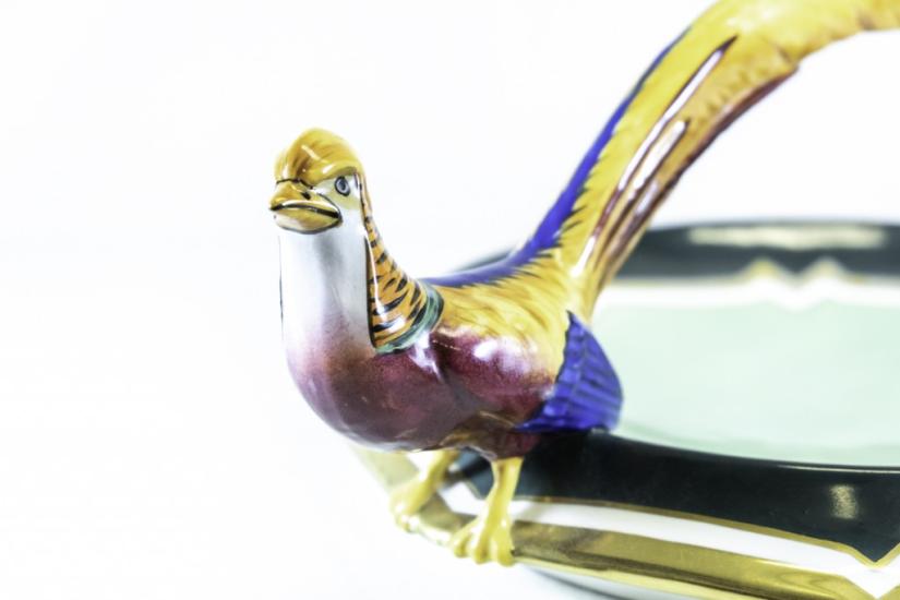 Tác se zlatým bažantem-Dux