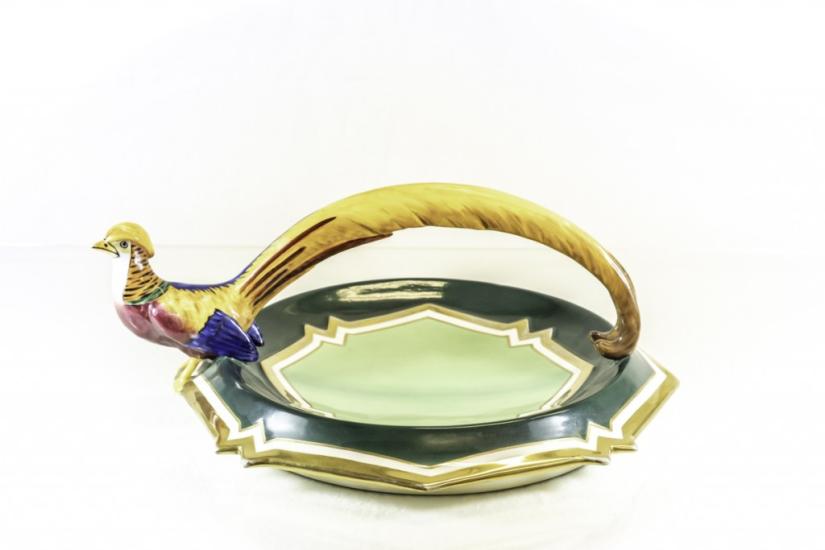 Tác se zlatým bažantem-Dux