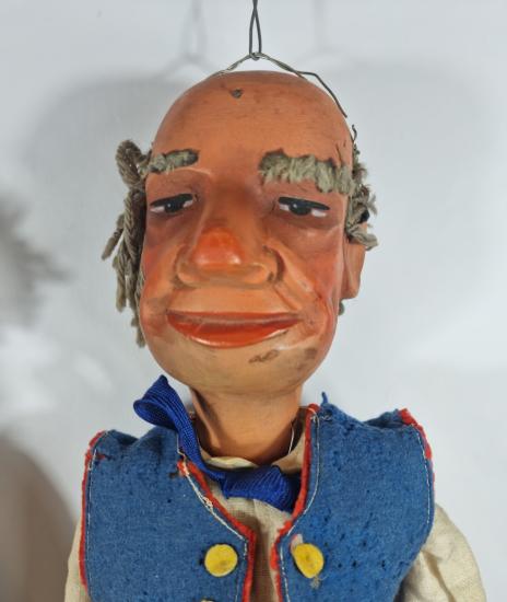 Velké dřevěné loutky 46 cm