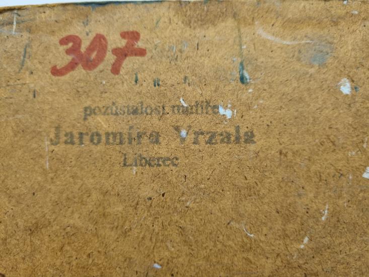 Zátiší s hruškami a vázou