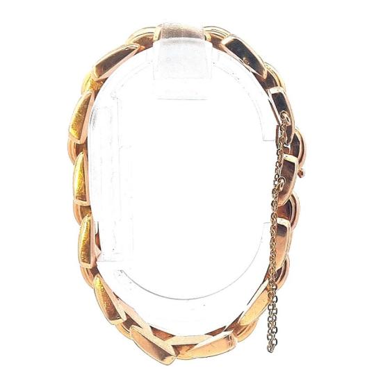 Zlatý náramek 18 karátů, rok 1950