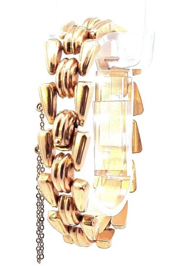 Zlatý náramek 18 karátů, rok 1950