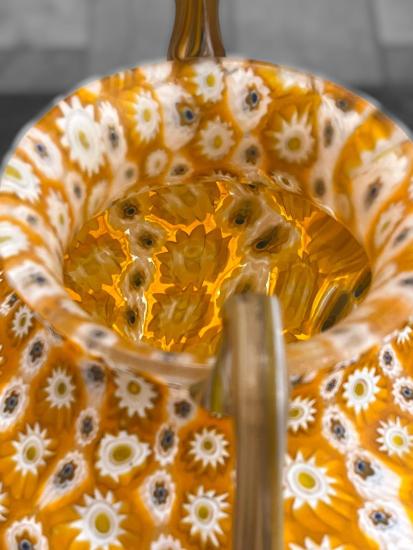 Raritní - Millefiori váza s kytičkami, 32 cm - 4 Raritní - Millefiori váza s kytičkami, 32 cm - 4