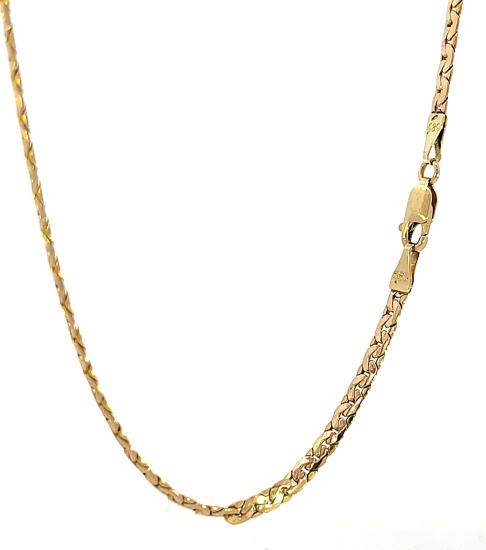 Zlatý řetízek, 4,40 g - 2 Zlatý řetízek, 4,40 g - 2