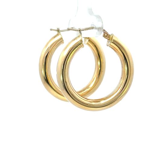 Zlaté náušnice, kruhy - 2 Zlaté náušnice, kruhy - 2
