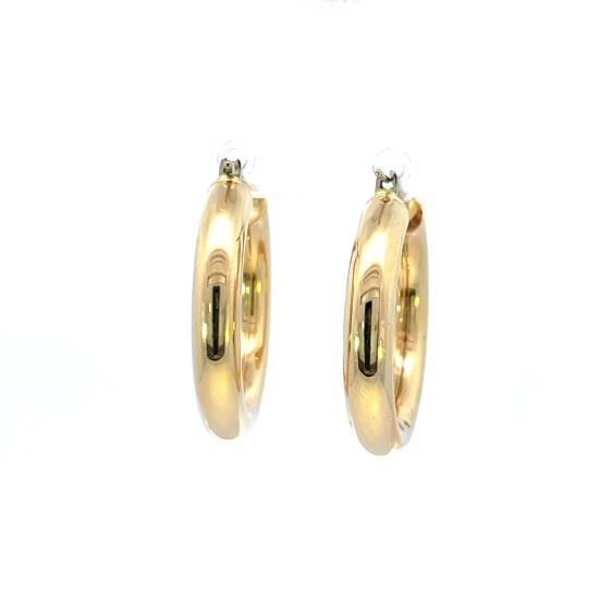 Zlaté náušnice, kruhy - 1 Zlaté náušnice, kruhy - 1
