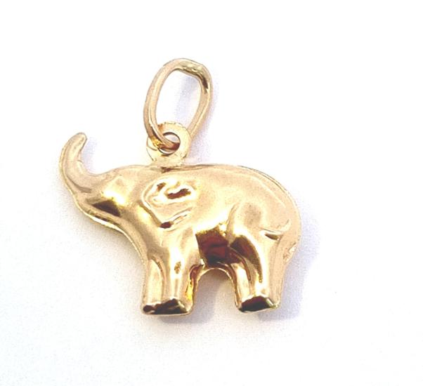 Zlatý přívěs, slon Zlatý přívěs, slon