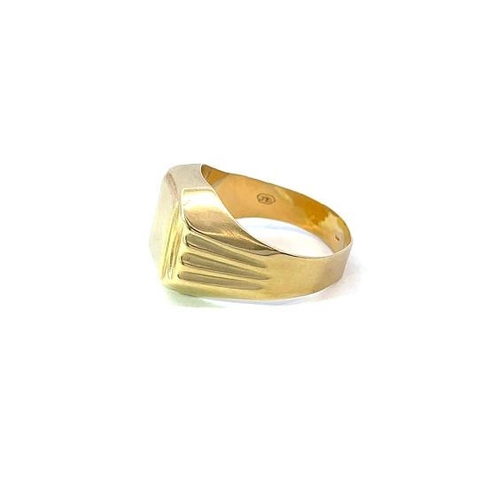 Zlatý pánský prsten, vel. 64 - 3 Zlatý pánský prsten, vel. 64 - 3