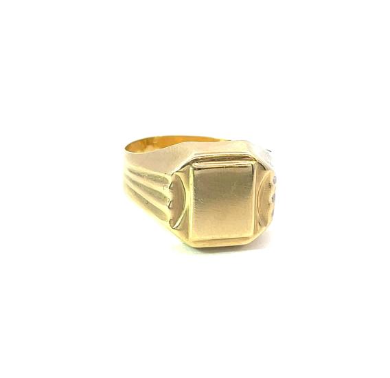 Zlatý pánský prsten, vel. 64 - 2 Zlatý pánský prsten, vel. 64 - 2