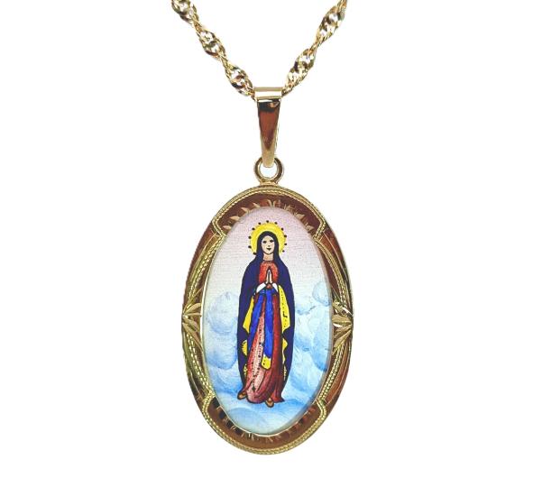 Zlatý přívěs, madonka Zlatý přívěs, madonka