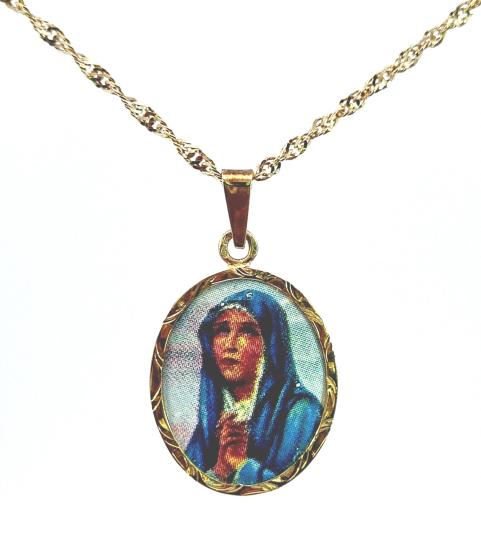 Zlatý přívěs, madonka Zlatý přívěs, madonka
