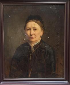 Portrét staré ženy roku1889
