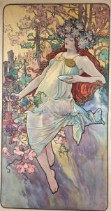 Podzim - kopie Alfons Mucha