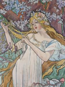 Jaro - kopie Alfons Mucha