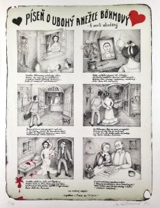 Příběh o ubohý Anežce Böhmový - k smrti ubodaný