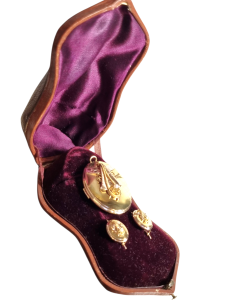 Starožitný zlatý set, Biedermeier
