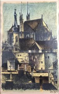 Kostel sv. Petra a Pavla 1945