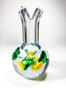 Hutní váza Bublinky, 19 cm