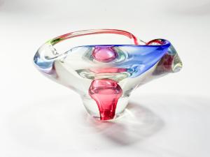 Menší hutní popelník - kolekce Julie, šířka16 cm