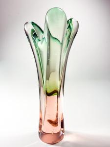 Hutní váza, květ, 29 cm