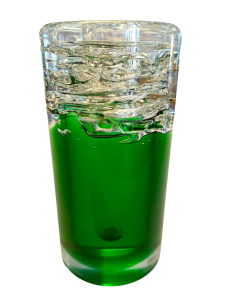 Zelená váza ,,Pivo,,