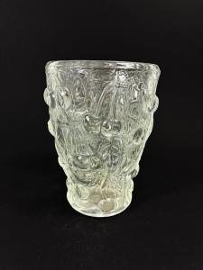 Art Deco váza s třešněmi, 14 cm
