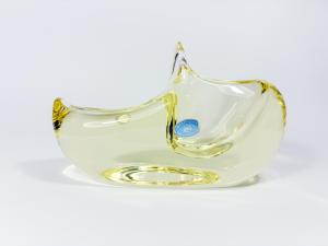 Skleněný dřevák, 18 cm
