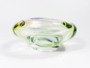 Barevný popelník, 15 cm